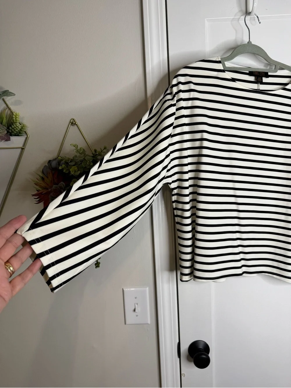Truth By Republic Striped Top - Picture 4 of 5